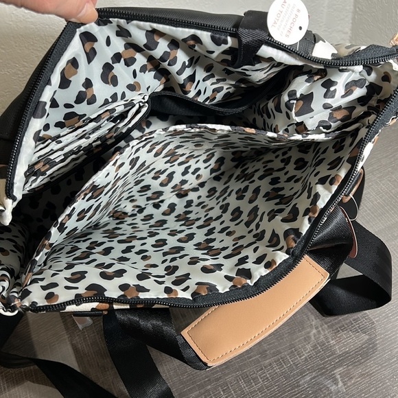 LAST - Petunia Pickle Bottom Pivot Backpack,Moon Leopard - Picture 8 of 12